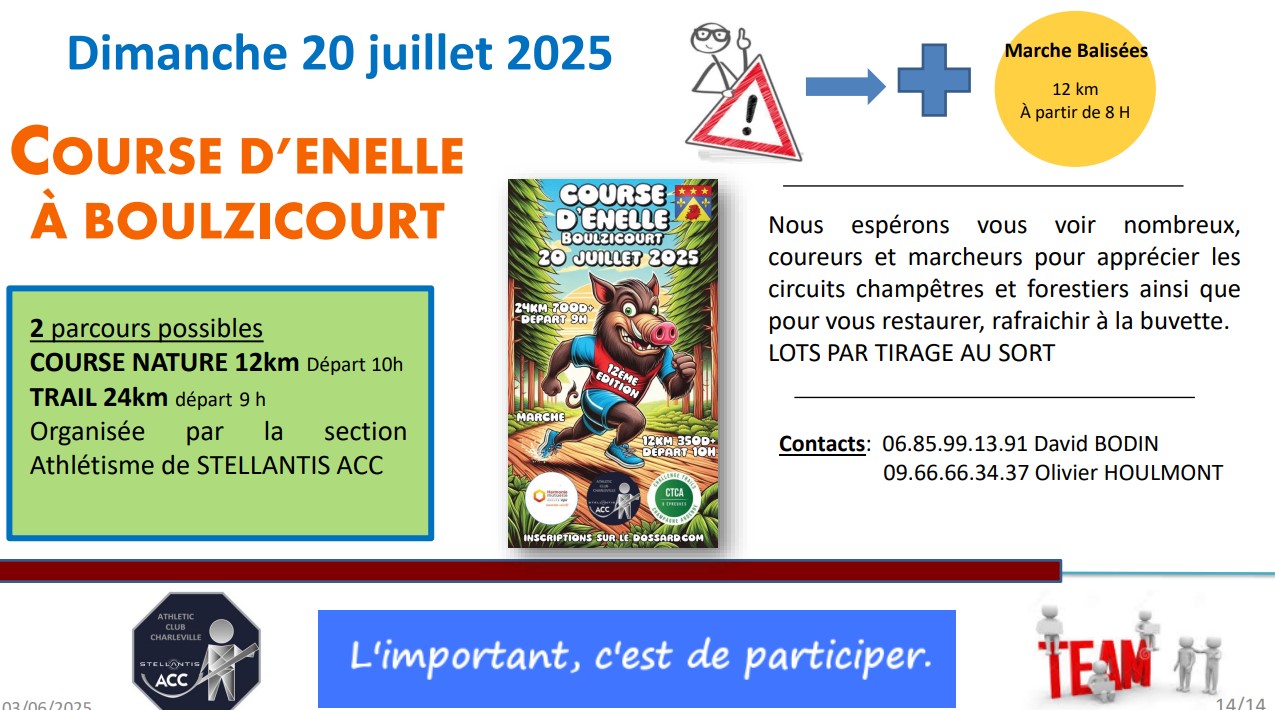 LE CSE SUBVENTIONNE LES ACTIVITES SPORTIVES DE SON ASSOCIATION SPORTIVE, L’ACC.
