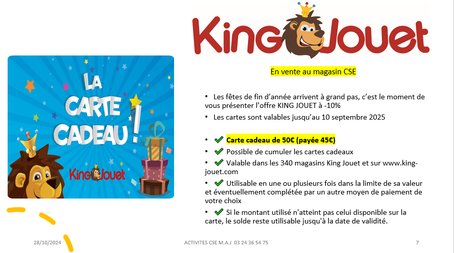 KING JOUET