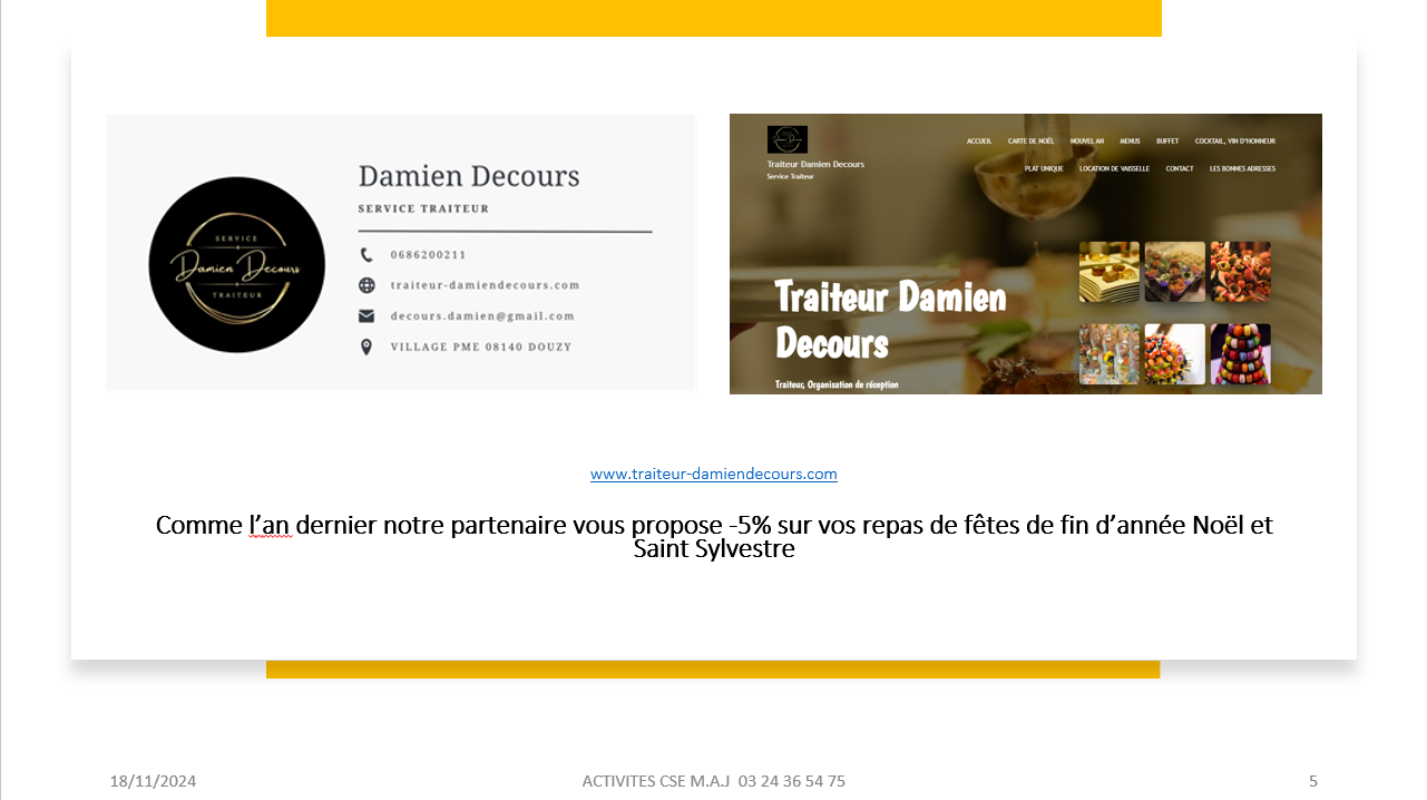 TRAITEUR DAMIEN DECOURS