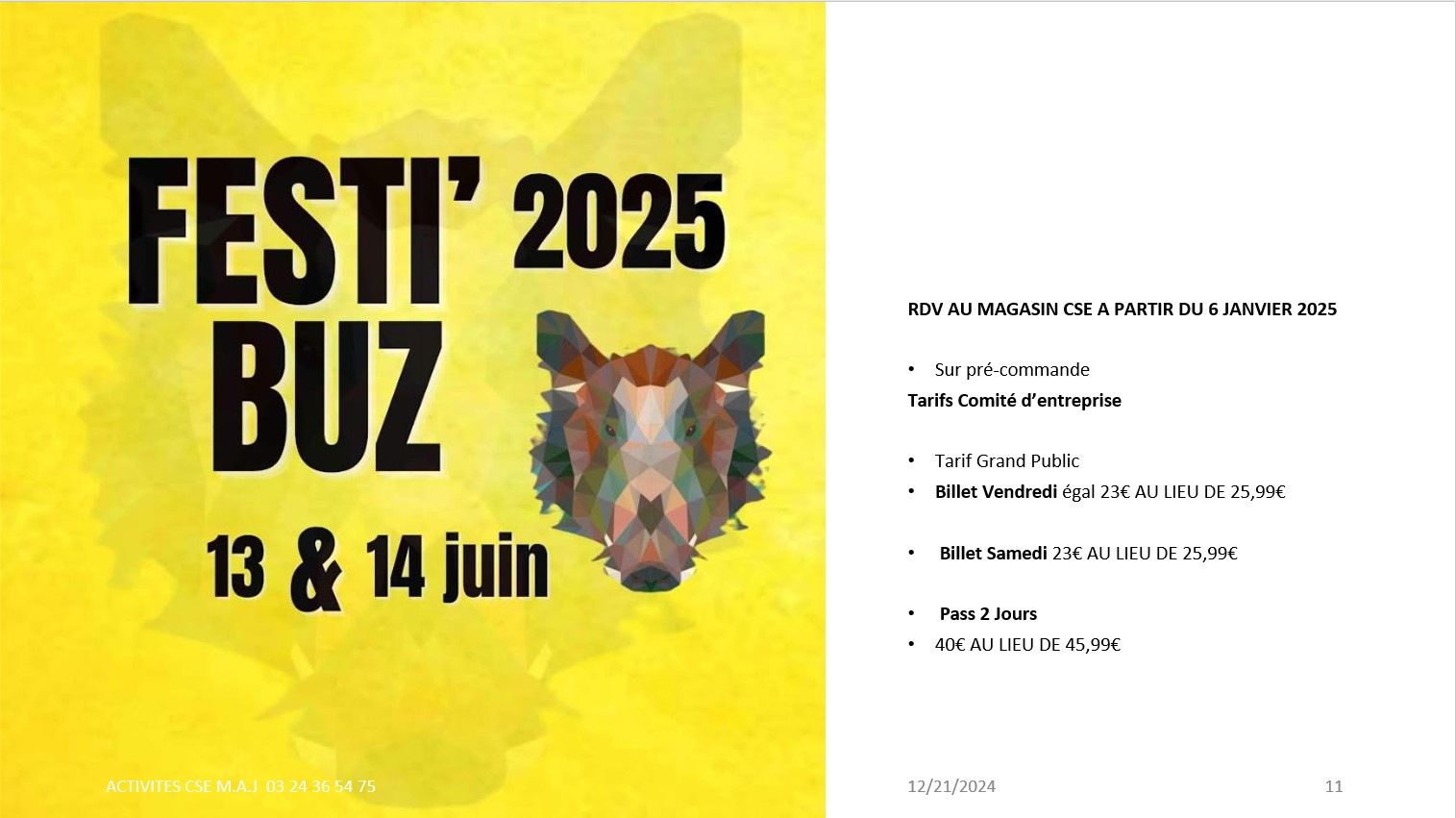 FESTI BUZ 2025