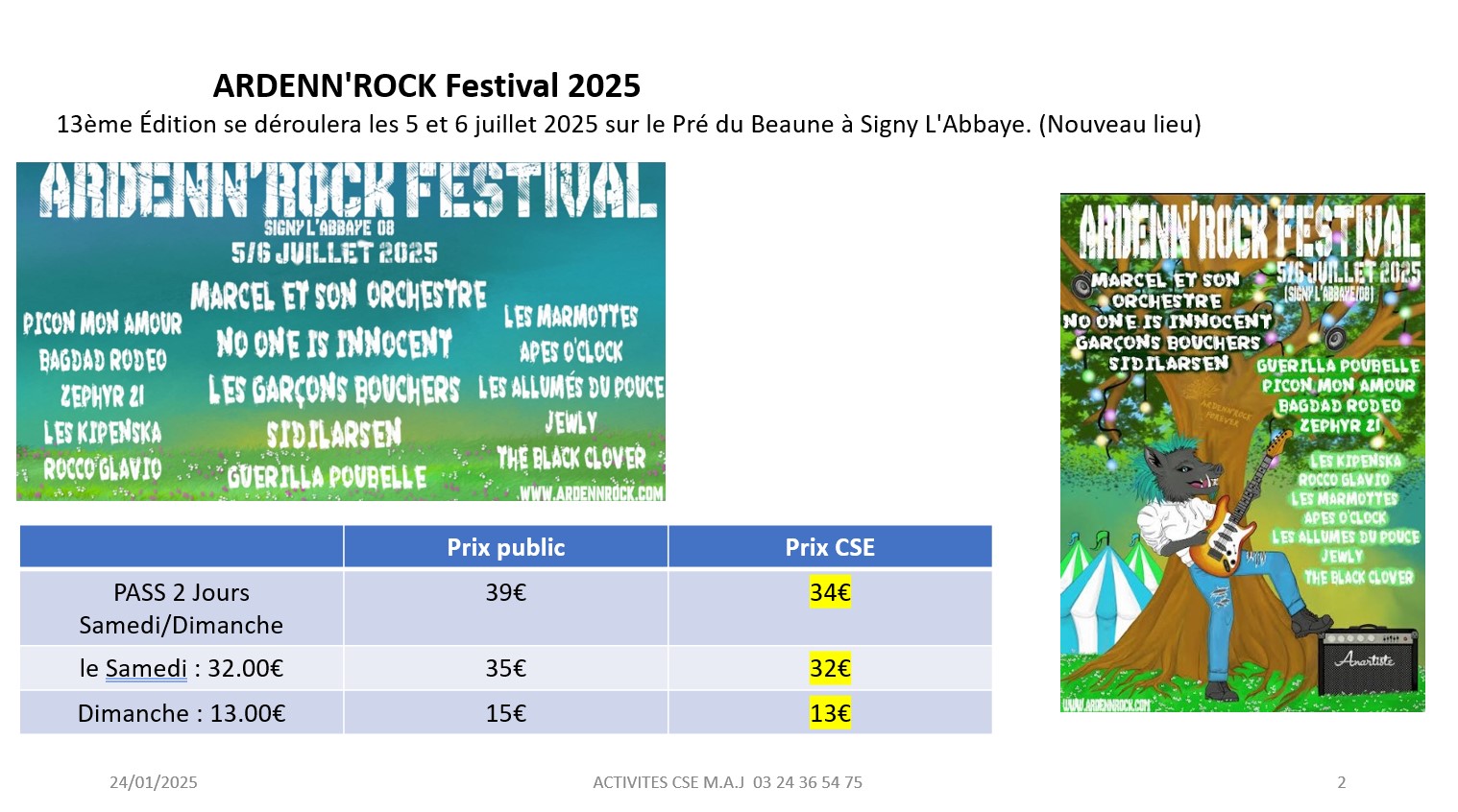 ARDENN’ROCK Festival 2025