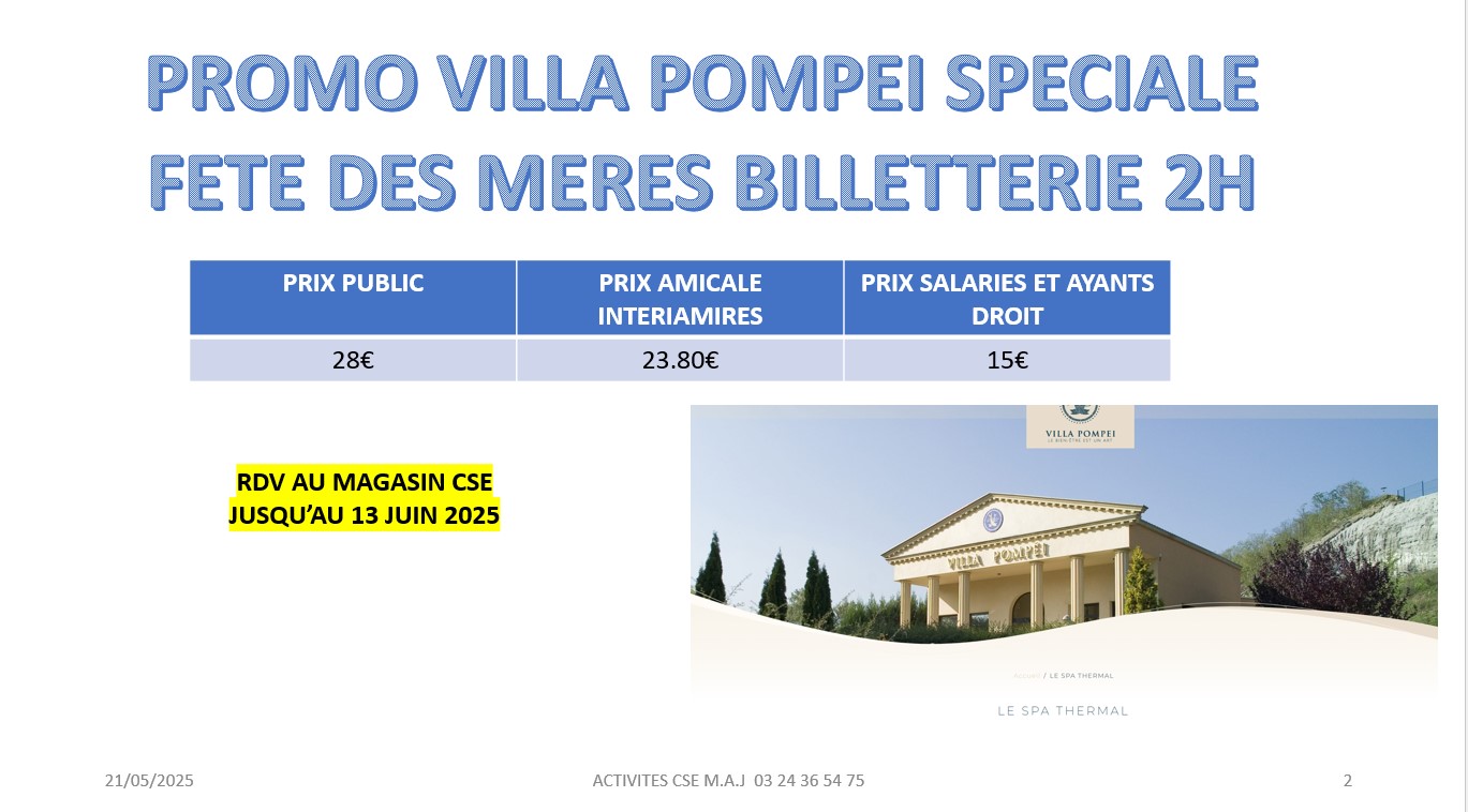 PROMO VILLA POMPEI