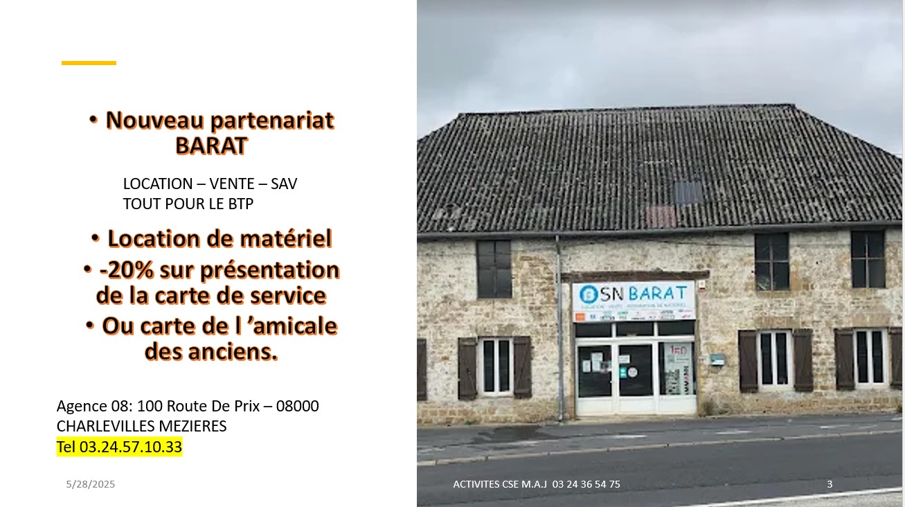NOUVEAU PARTENARIAT