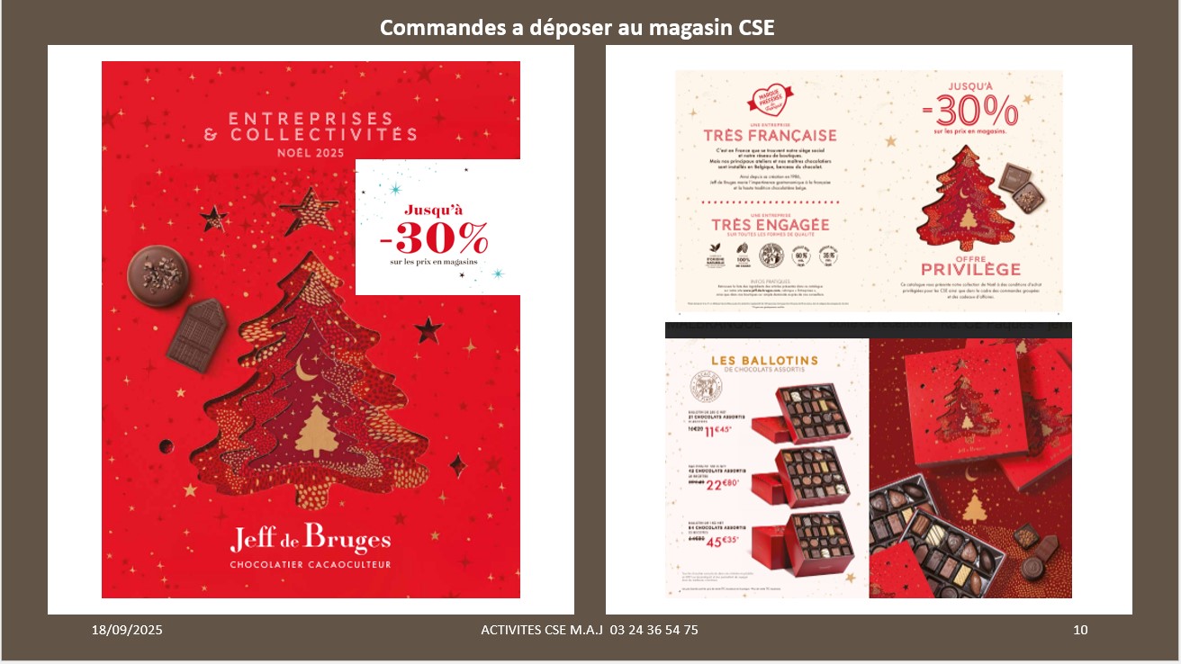 Chocolat Jeff de Bruges