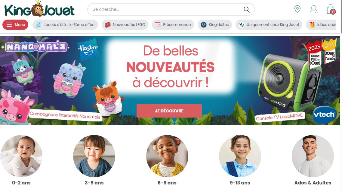 CHOIX DU CADEAU DE NOEL DE VOTRE ENFANT