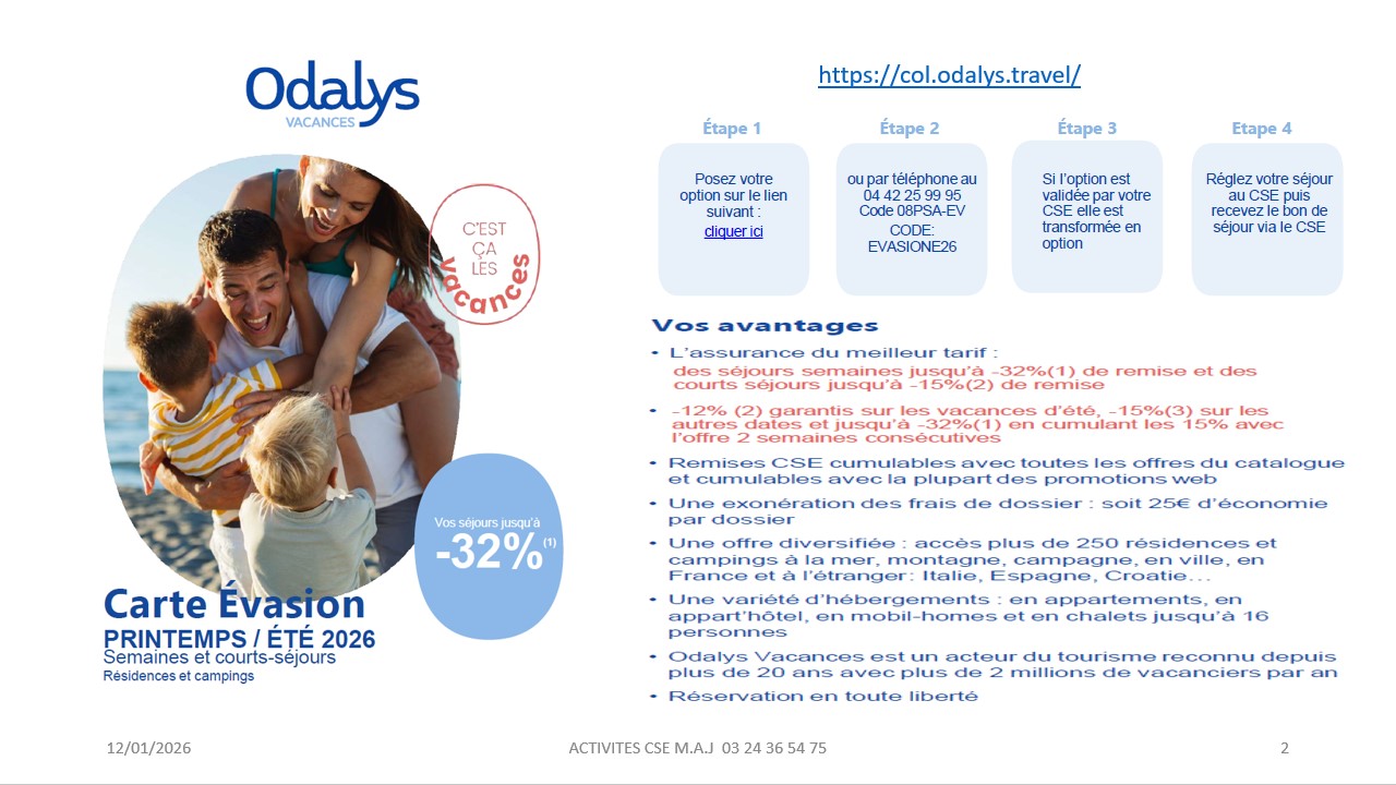 ODALYS VACANCES