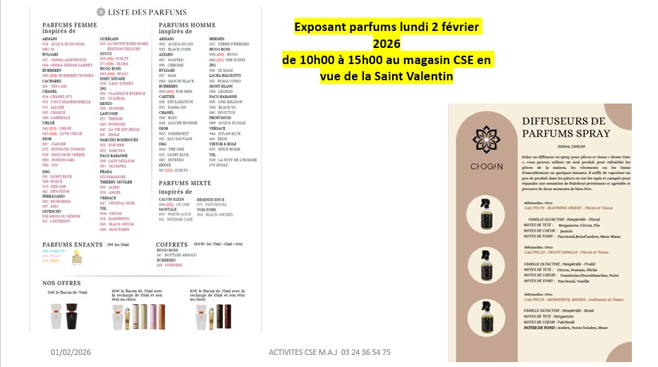 Parfums Saint Valentin